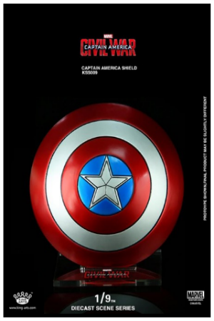 KSS009 - Capitan America Shield - Capitan America 3: Civil War [King Arts]
